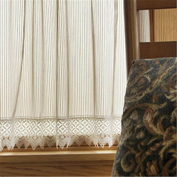 Heritage Lace 48 x 63 in. Chelsea Panel with Trim, Flax 8275X-4863HT